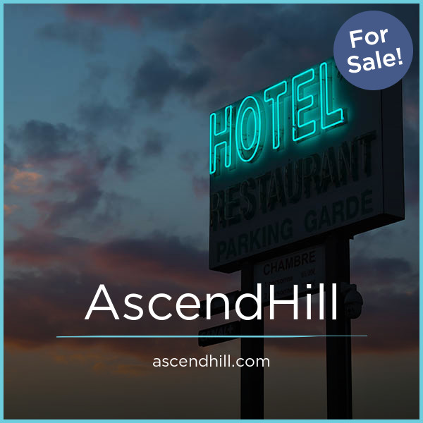 AscendHill.com - Good premium domain marketplace