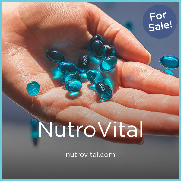 NutroVital.com - Good premium domain names for sale
