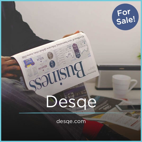 Desqe.com - Great premium domain names for sale