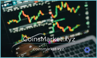 CoinsMarket.xyz - Creative brandable domain for sale