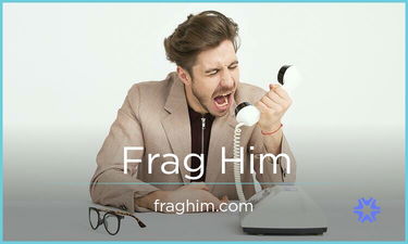FragHim.com - Creative brandable domain for sale