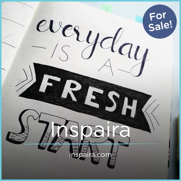 Inspaira.com - buy Creative premium domains