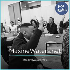 MaxineWaters.net - Creative brandable domain for sale