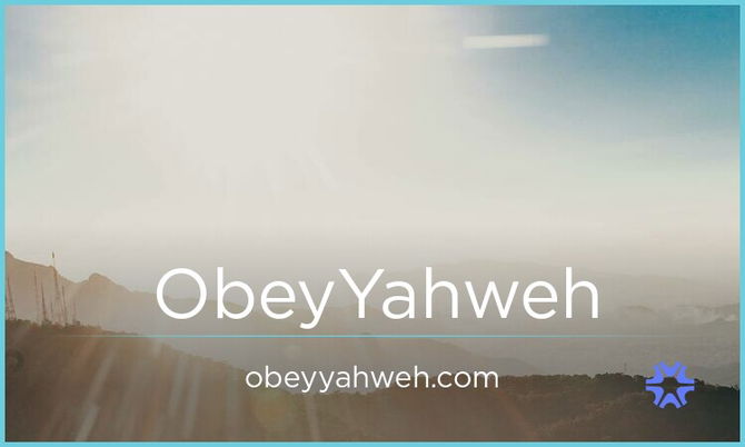 ObeyYahweh.com