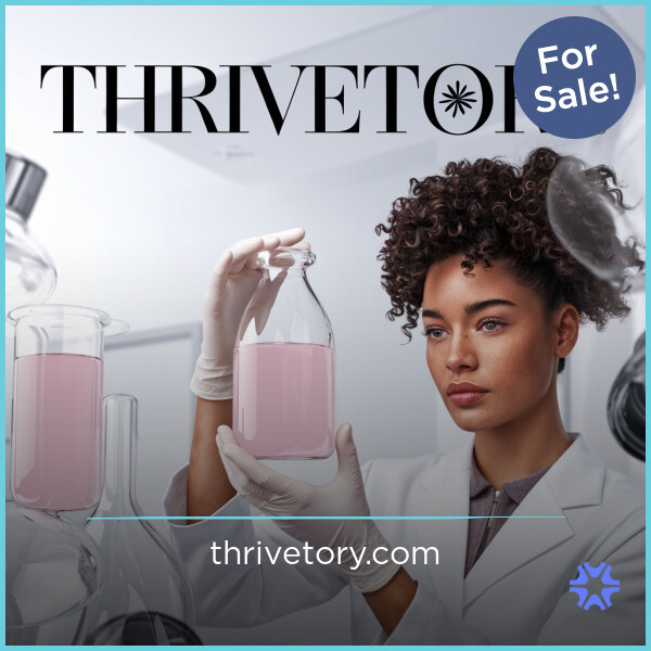 Thrivetory.com - buy Cool premium domains
