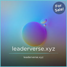 LeaderVerse.xyz - Creative brandable domain for sale