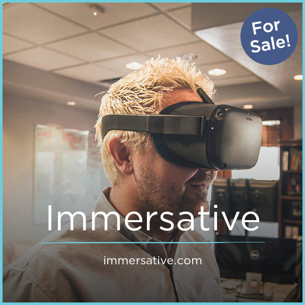 Immersative.com - Catchy premium domain marketplace