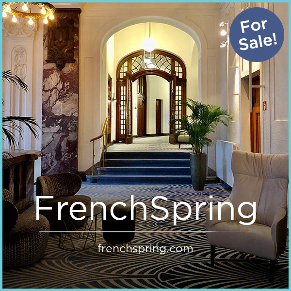 FrenchSpring.com - New premium domain names for sale