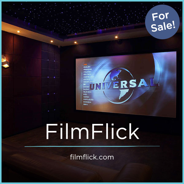 FilmFlick.com - Cool premium domain marketplace