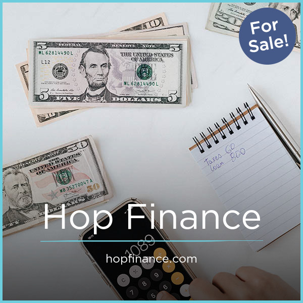 HopFinance.com - Unique premium domain names for sale