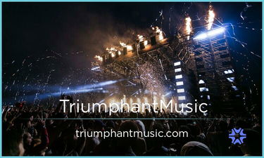 TriumphantMusic.com - Creative brandable domain for sale