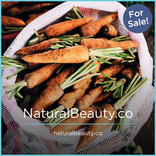 NaturalBeauty.co - Creative brandable domain for sale