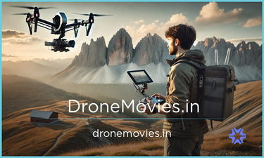 DroneMovies.in - Creative brandable domain for sale