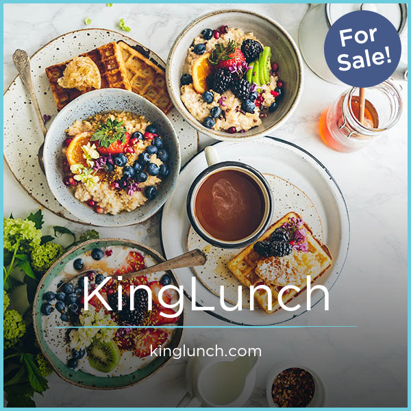 KingLunch.com - buying New premium names