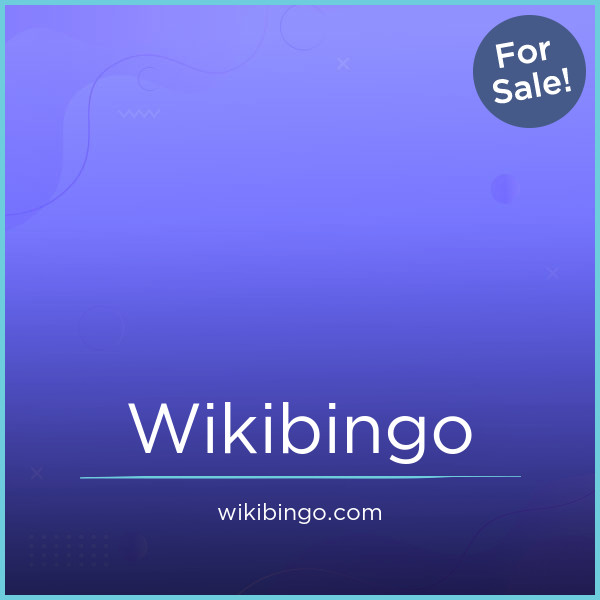 WikiBingo.com - Unique domains for sale