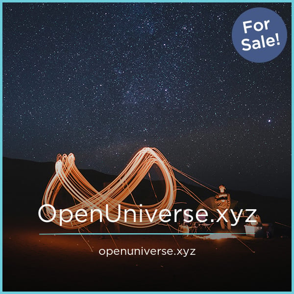 OpenUniverse.xyz - Unique premium domain names for sale