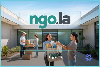 NGO.la - Creative brandable domain for sale