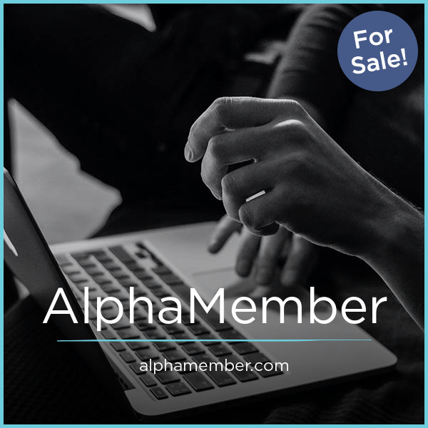 AlphaMember.com - Cool premium domain marketplace