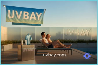UVBay.com - Creative brandable domain for sale