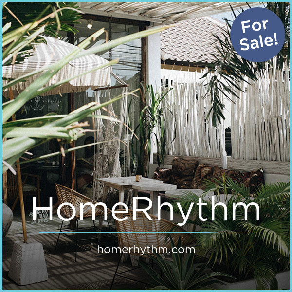 HomeRhythm.com - Great premium domain marketplace