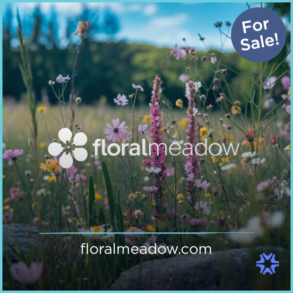 FloralMeadow.com - Creative premium domains