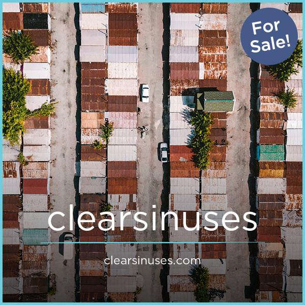 ClearSinuses.com - buy Catchy premium domains
