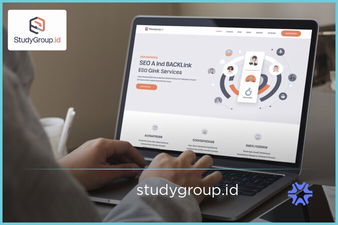 StudyGroup.id - Creative brandable domain for sale