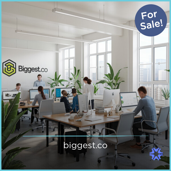 Biggest.co - buy Cool premium names