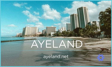 Ayeland.net - Creative brandable domain for sale
