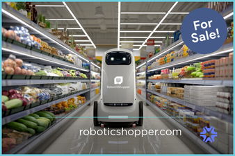 RoboticShopper.com - Creative brandable domain for sale