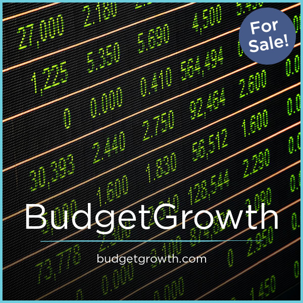 BudgetGrowth.com - Good premium domain names