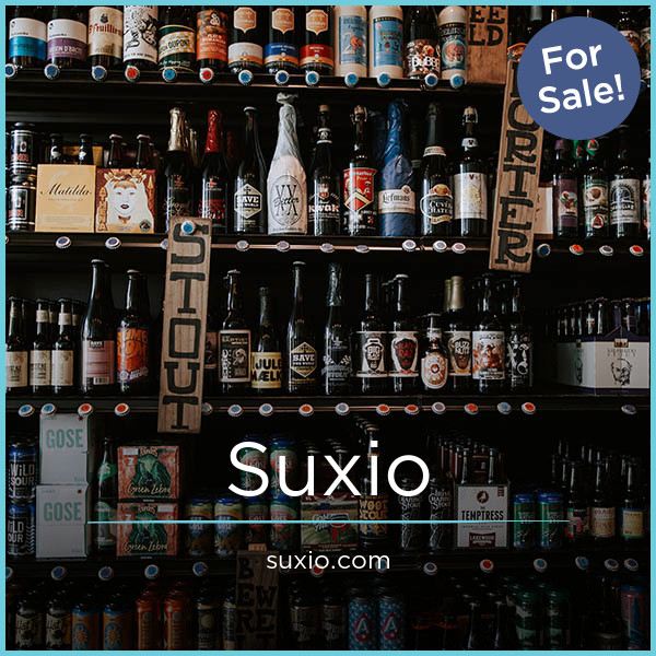 Suxio.com - Catchy premium domain marketplace