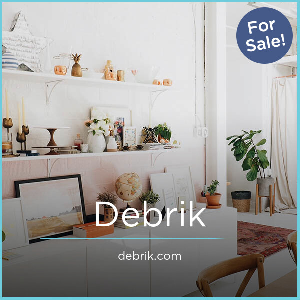 Debrik.com - buy Cool premium domains