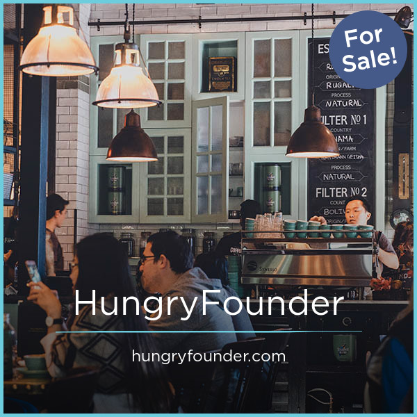 HungryFounder.com - buy New premium domains