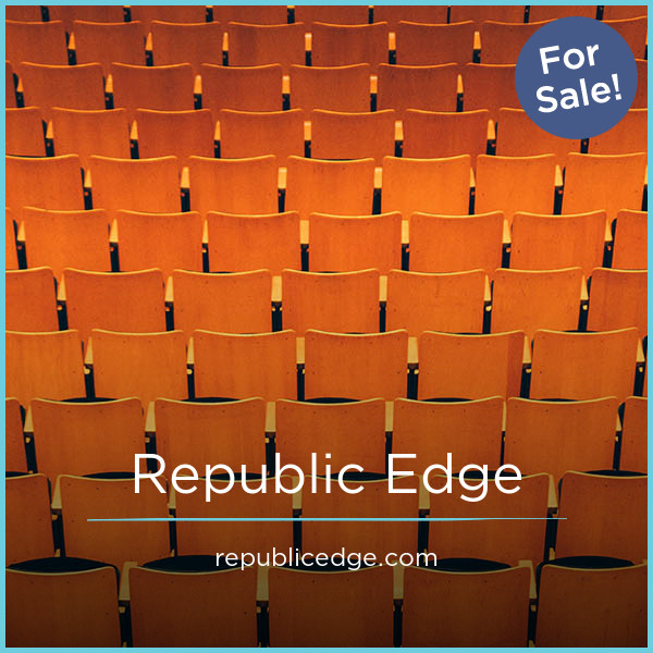RepublicEdge.com - buy Catchy premium domains