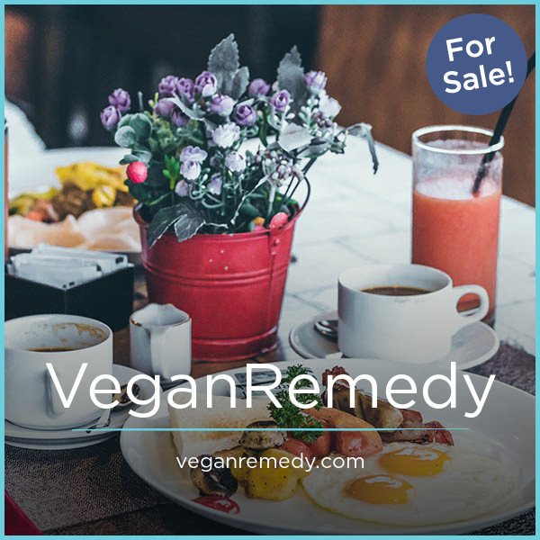 VeganRemedy.com - Creative premium domain names for sale