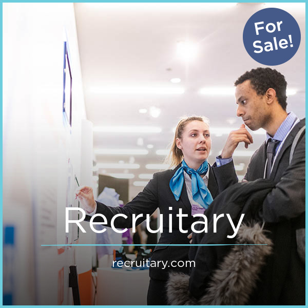 Recruitary.com - Cool domains for sale