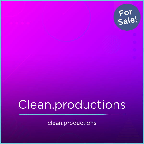 Clean.productions — 2