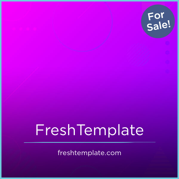 FreshTemplate.com - buy Cool premium domains