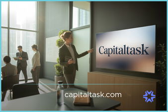 CapitalTask.com - Creative brandable domain for sale