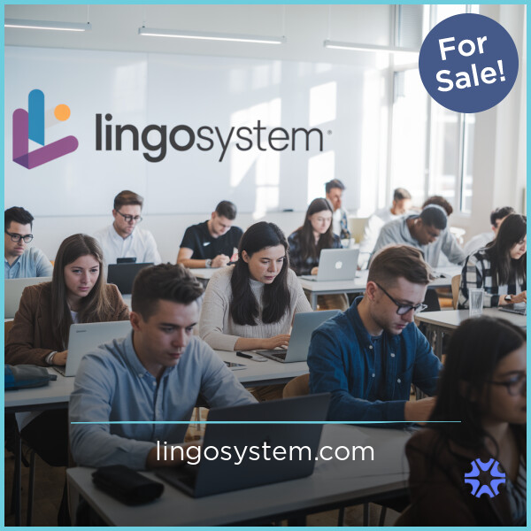 LingoSystem.com - New premium domain marketplace