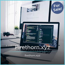 Firethorn.xyz - Creative brandable domain for sale