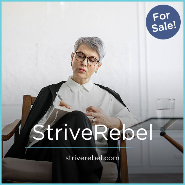 StriveRebel.com - Cool premium domain marketplace