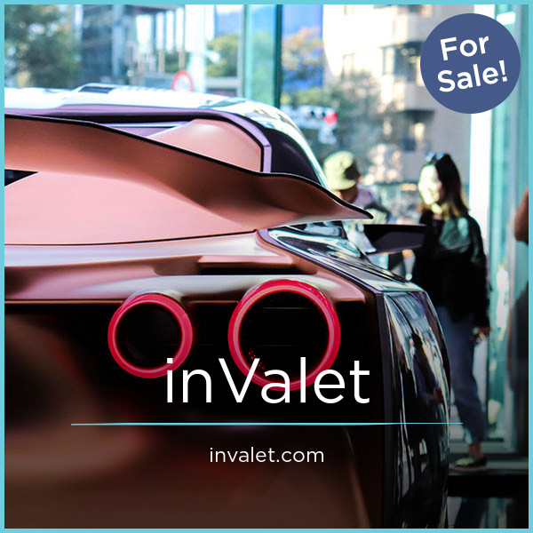 inValet.com - Creative domains for sale