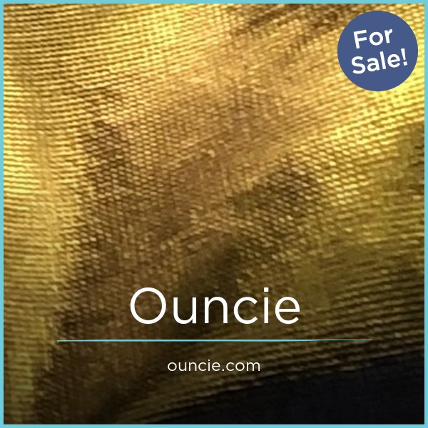 Ouncie.com - buying Unique premium names