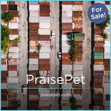 PraisePet.com - Creative brandable domain for sale