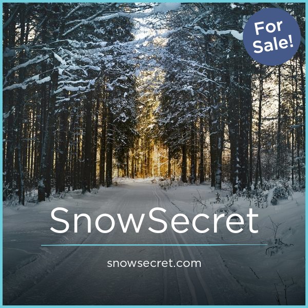 SnowSecret.com - buying Unique premium names