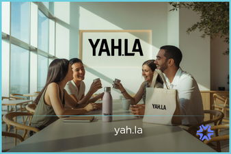 Yah.la - Creative brandable domain for sale