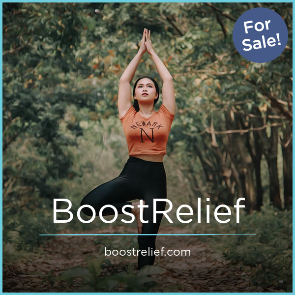 BoostRelief.com - Catchy premium names