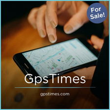 GpsTimes.com - Creative brandable domain for sale